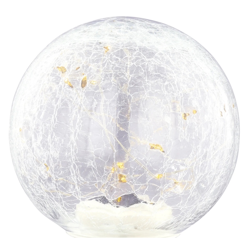 Globo - LED solcellslampa 15xLED/0,06W/3,2V diameter 15 cm IP44