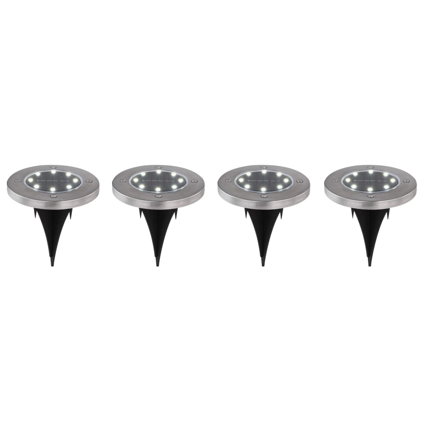 Globo - KIT 4x LED solcellsbelysning LED/0,1W/3V IP44