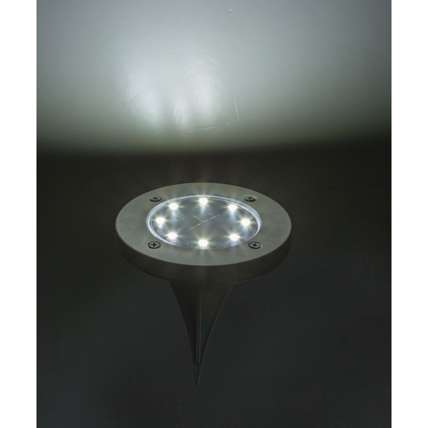 Globo - KIT 2x LED Solcellsbelysning LED/0,8W/3V IP44 300 mAh
