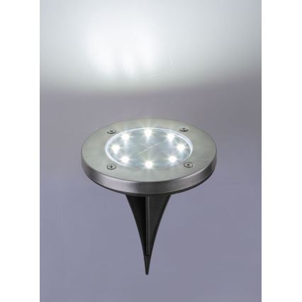Globo - KIT 2x LED Solcellsbelysning LED/0,8W/3V IP44 300 mAh