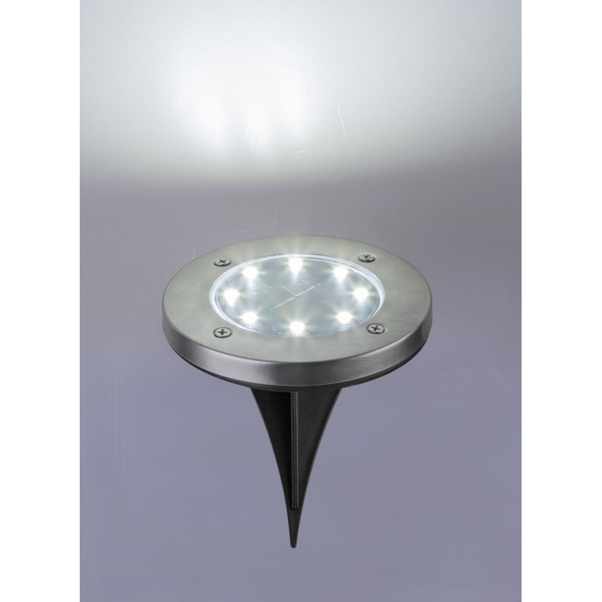 Globo - KIT 2x LED Solcellsbelysning LED/0,8W/3V IP44 300 mAh