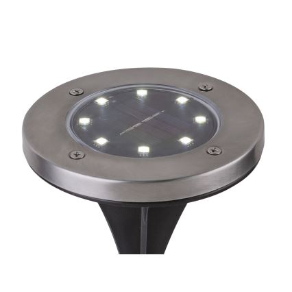Globo - KIT 2x LED Solcellsbelysning LED/0,8W/3V IP44 300 mAh