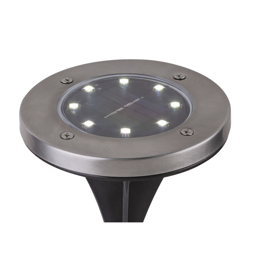 Globo - KIT 2x LED Solcellsbelysning LED/0,8W/3V IP44 300 mAh