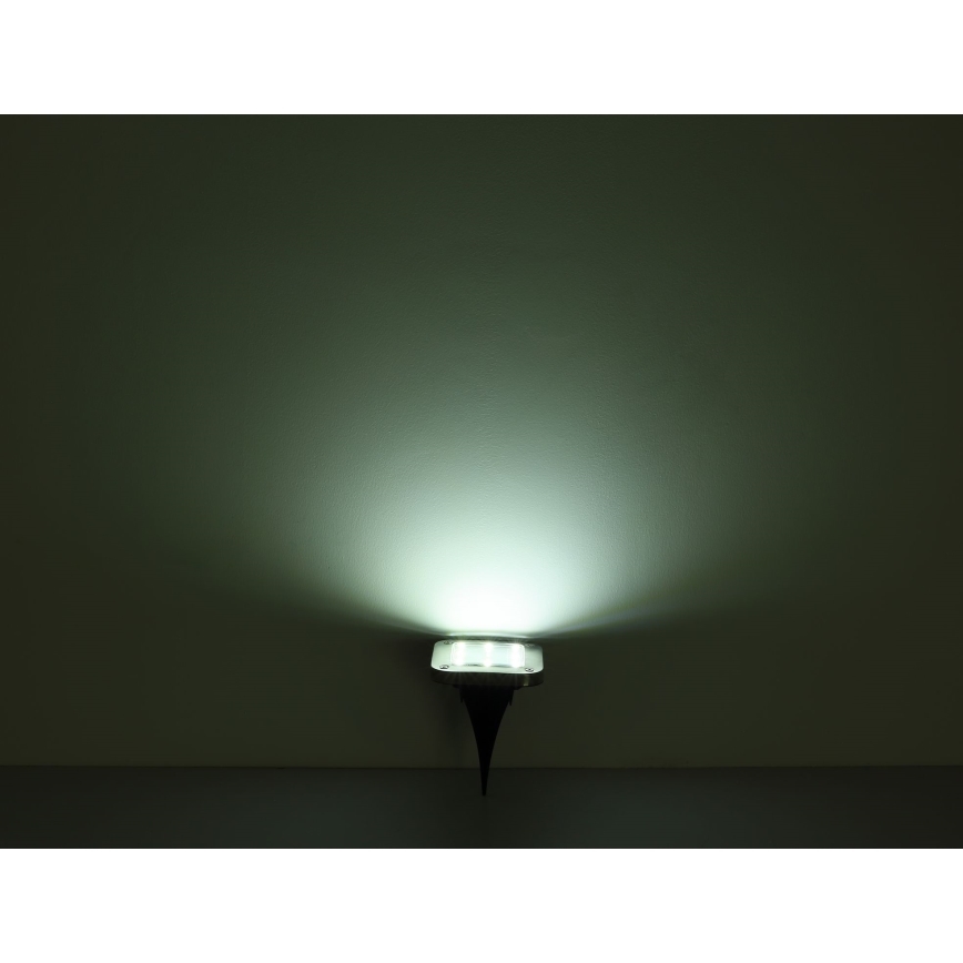 Globo - KIT 2x LED Solcellsbelysning LED/0,8W/1,2V IP44 300 mAh