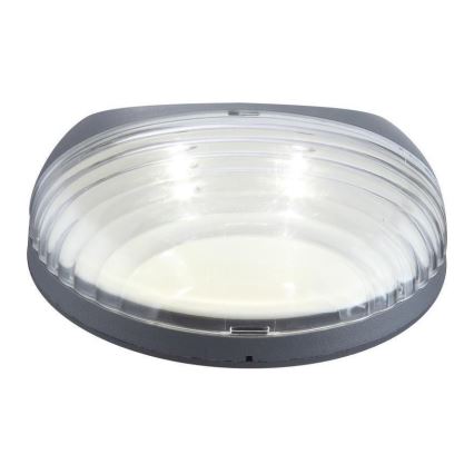 Globo - LED solcellsvägglampa 2xLED/0,06W/1,2V IP44 200 mAh