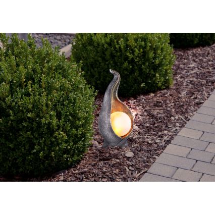 Globo - LED solcellsbelysning LED/2,16W/3V 3000K IP44 silver