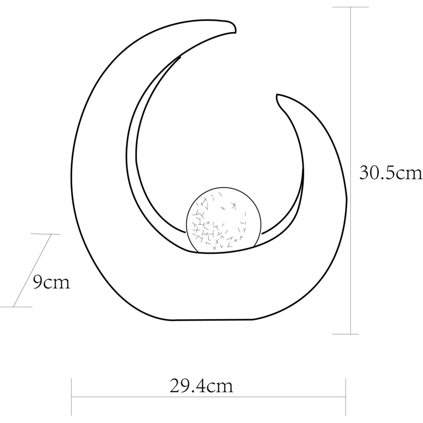 Globo - LED solcellsbelysning LED/0,02W/3V IP44