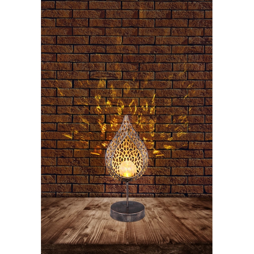 Globo - LED Solcellslampa LED/0,06W/3V IP44