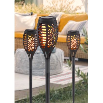 Globo - KIT 3x LED solcellslampa LED/0,1W/3V IP44