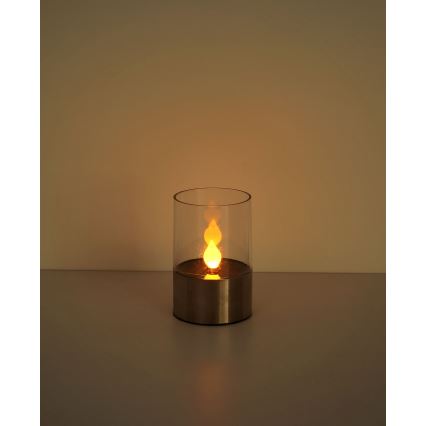 Globo - LED Solcellsbelysning LED/0,06W/3,2V 1800K IP44 100 mAh