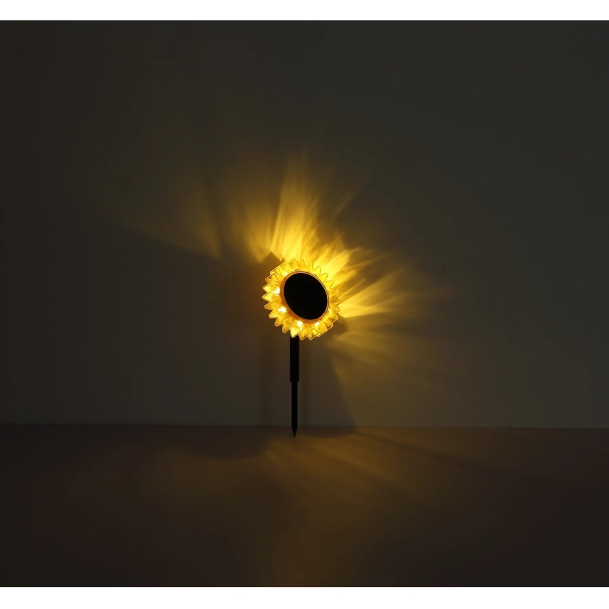 Globo - LED Solcellsbelysning LED/0,06W/3V solros IP44 800 mAh
