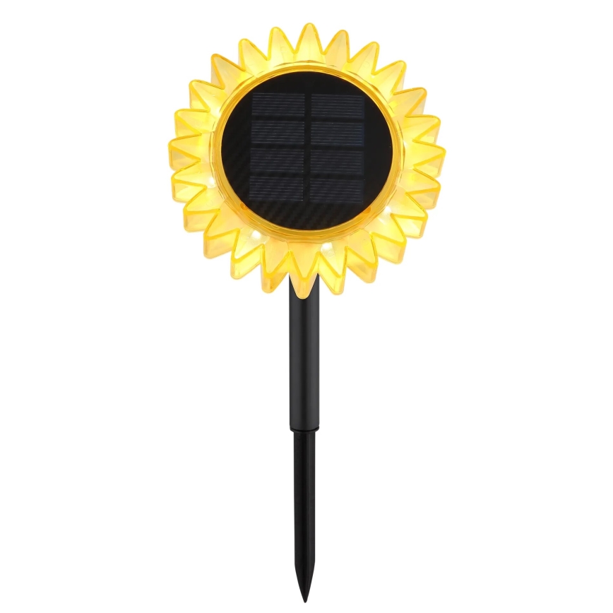 Globo - LED Solcellsbelysning LED/0,06W/3V solros IP44 800 mAh