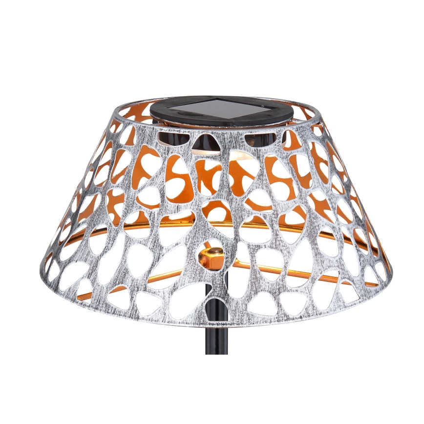 Globo - LED Solcellslampa LED/0,06W/3V 3000K IP44 300 mAh