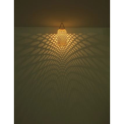 Globo - LED Solcellsbelysning LED/0,06W/3V bambu IP44