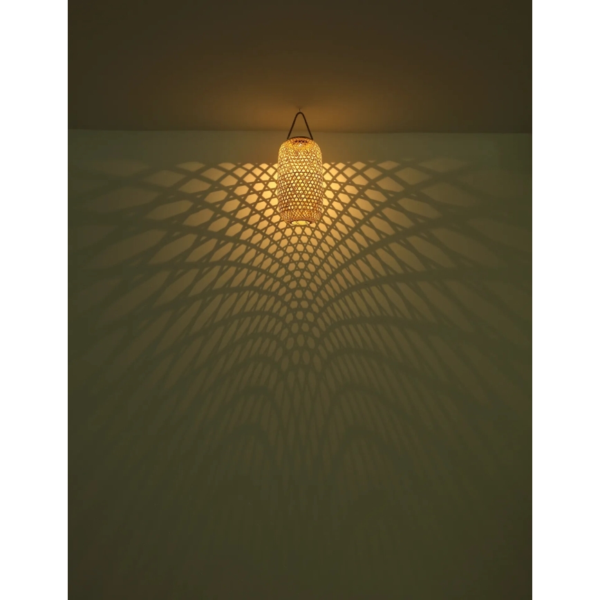 Globo - LED Solcellsbelysning LED/0,06W/3V bambu IP44