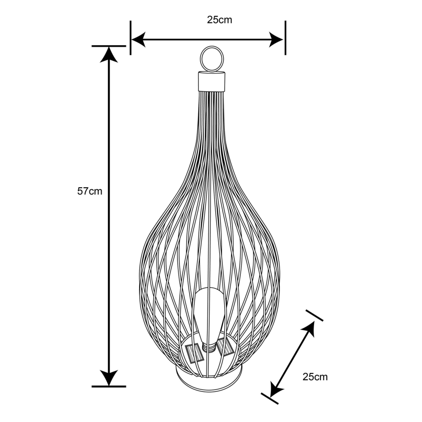 Globo 33672 - LED sollampa LED/1,2V IP44