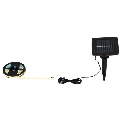 Globo - LED Solcell list 180xLED/0,2W/3V 300 cm IP44