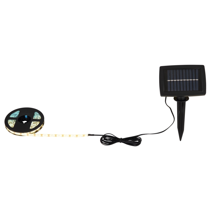 Globo - LED Solcell list 180xLED/0,2W/3V 300 cm IP44