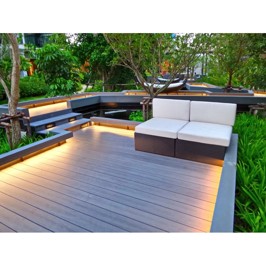 Globo - LED solcellsljusslinga 180xLED/0,2W/3V 300 cm IP44