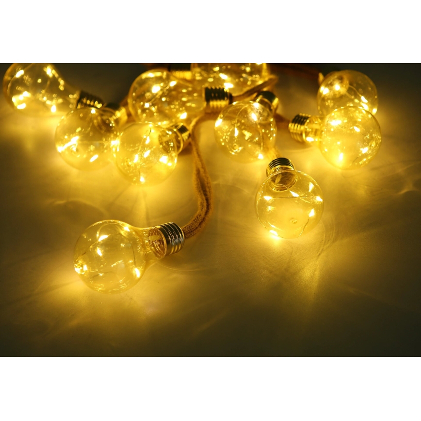 Globo - LED Solcell Dekorativ slinga 50xLED/0,06W/3,2V 570 cm IP44