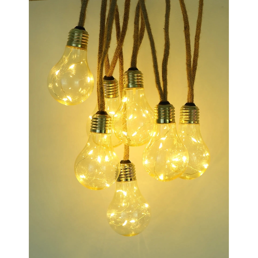 Globo - LED Solcell Dekorativ slinga 50xLED/0,06W/3,2V 570 cm IP44