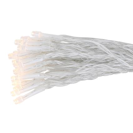 Globo - LED solcellsljusslinga 10 m 50xLED/2,4V IP44