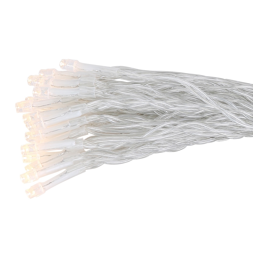 Globo - LED solcellsljusslinga 10 m 50xLED/2,4V IP44