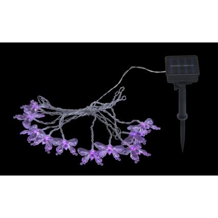Globo - LED RGB Dekorativ slinga 10xLED/0,06W/3,2V 470 cm IP44