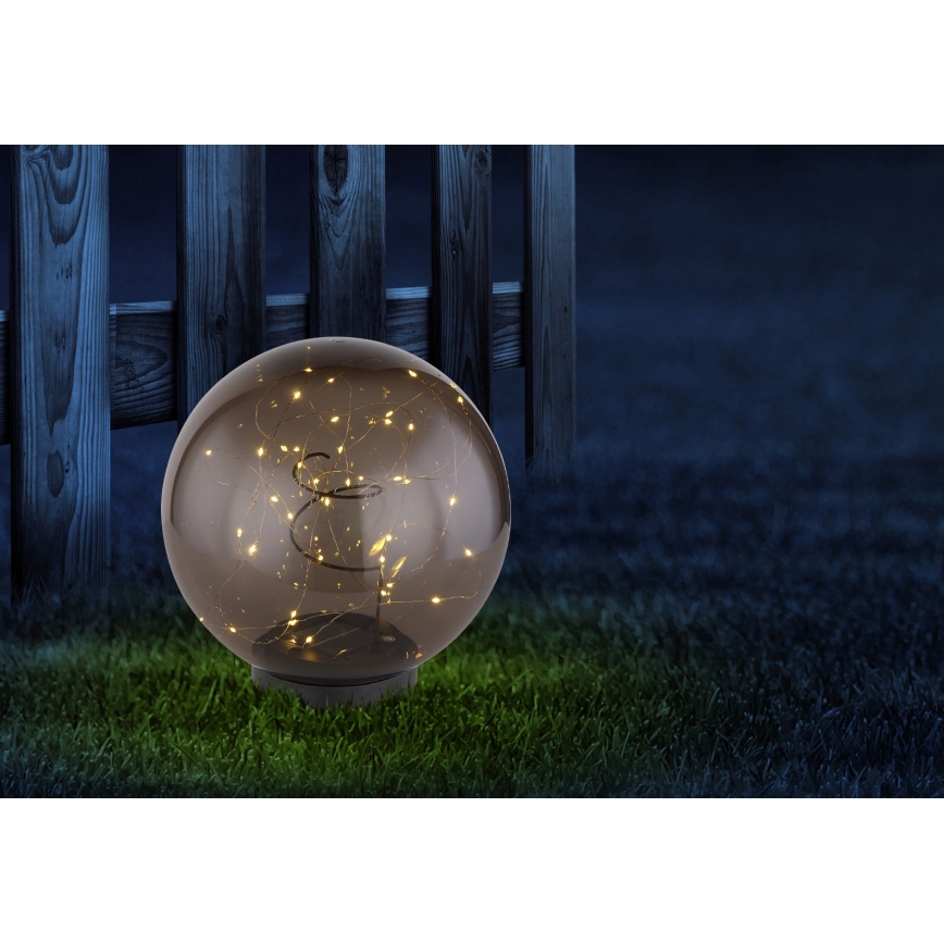 Globo - Solcellslampa  40xLED/0,06W/1,2V d. 25 cm IP44