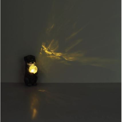 Globo - LED Solcell dekoration LED/0,02W/3V IP44 hund