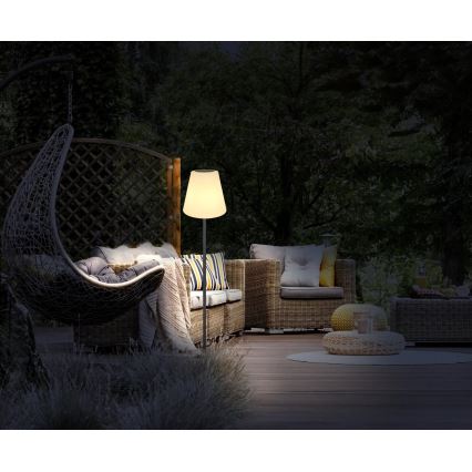 Globo - LED RGB Solcell beröring golvlampa LED/0,1W/3V IP44 + fjärrkontroll
