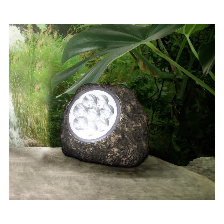 Globo - LED solcellsbelysning 8xLED/0,06W/3V IP44