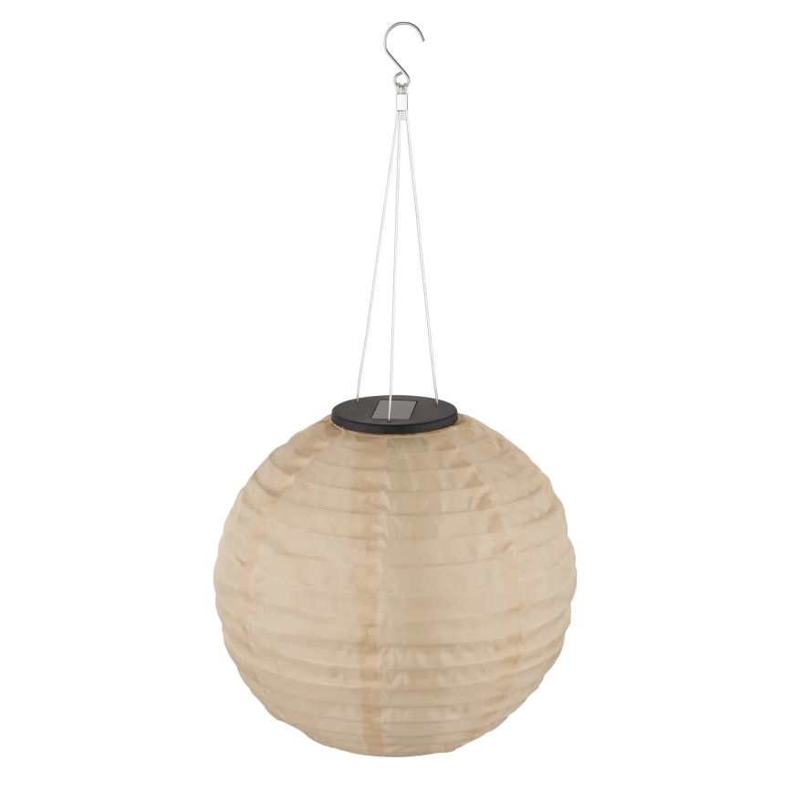 Globo - LED Pendellampa med solceller LED/0,5W/3V IP44 beige