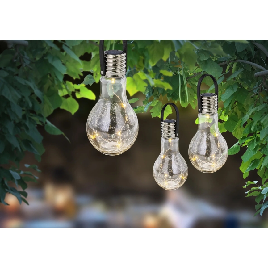 Globo - LED Solcellsbelysning 5xLED/0,06W/3,2V IP44