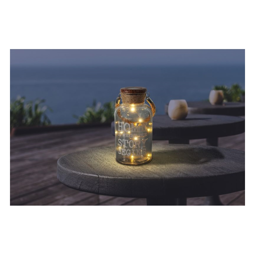 Globo - LED solcellsbelysning LED/0,6W/3,2V IP44