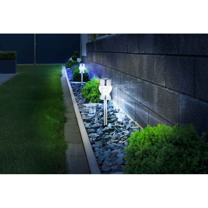 Globo - LED RGBW Solcellslampa 2i1 LED/0,06W/3V IP44