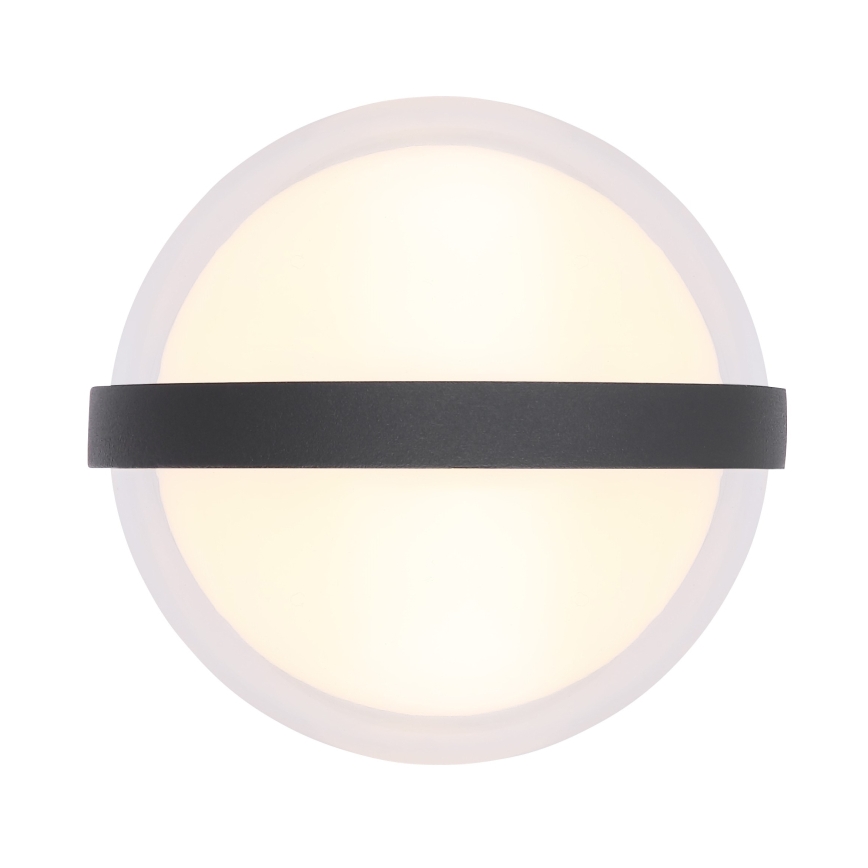Globo - LED vägglampa för utomhusbruk LED/12W/230V IP54 svart