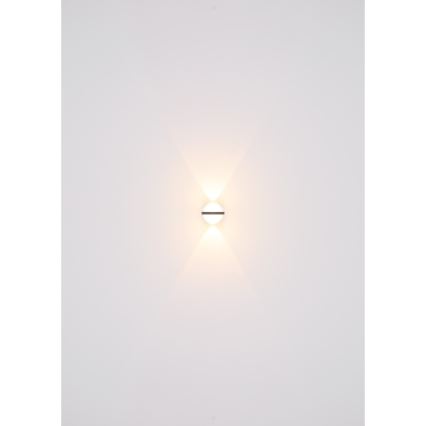 Globo - LED vägglampa för utomhusbruk LED/12W/230V IP54 svart