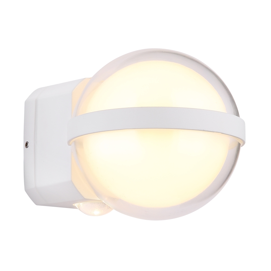 Globo - LED vägglampa för utomhusbruk LED/12W/230V IP54 vit