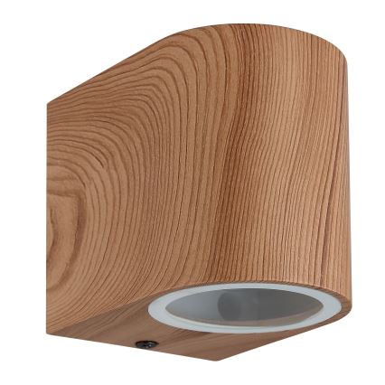 Globo - Vägglampa för utomhusbruk 1xGU10/35W/230V IP44