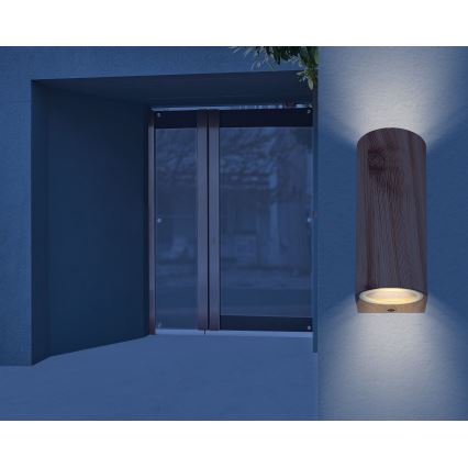 Globo - Vägglampa för utomhusbruk 2xGU10/35W/230V IP44