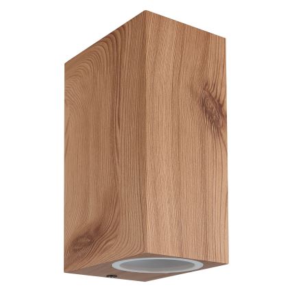 Globo - Vägglampa för utomhusbruk 2xGU10/35W/230V IP44