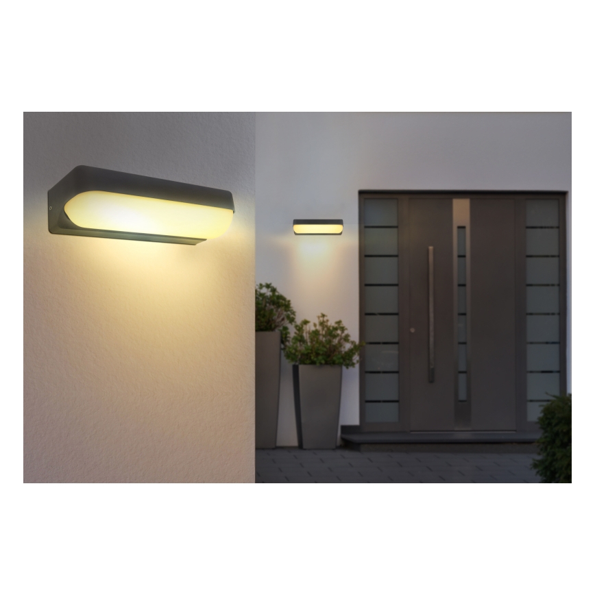 Globo - Utomhus LED vägglampa  LED/10W/230V IP54