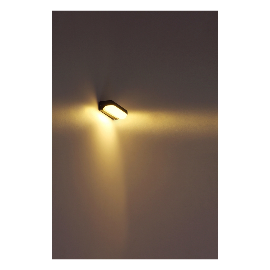 Globo - Utomhus LED vägglampa  LED/10W/230V IP54