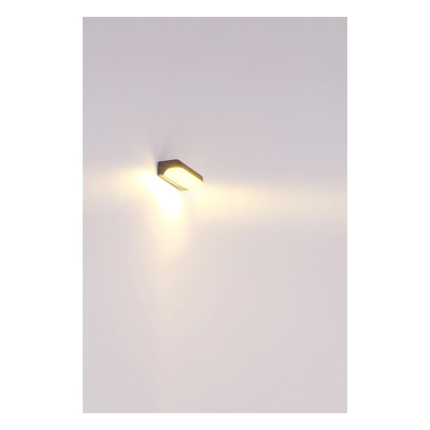 Globo - Utomhus LED vägglampa  LED/10W/230V IP54