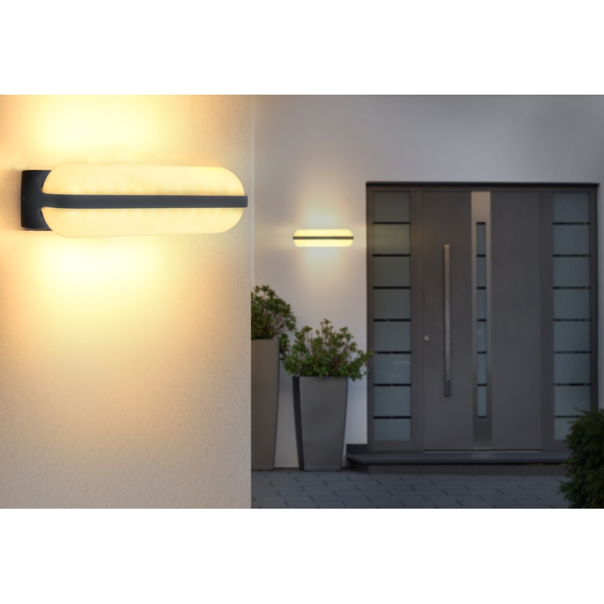 Globo - Utomhus LED vägglampa  LED/20W/230V IP54