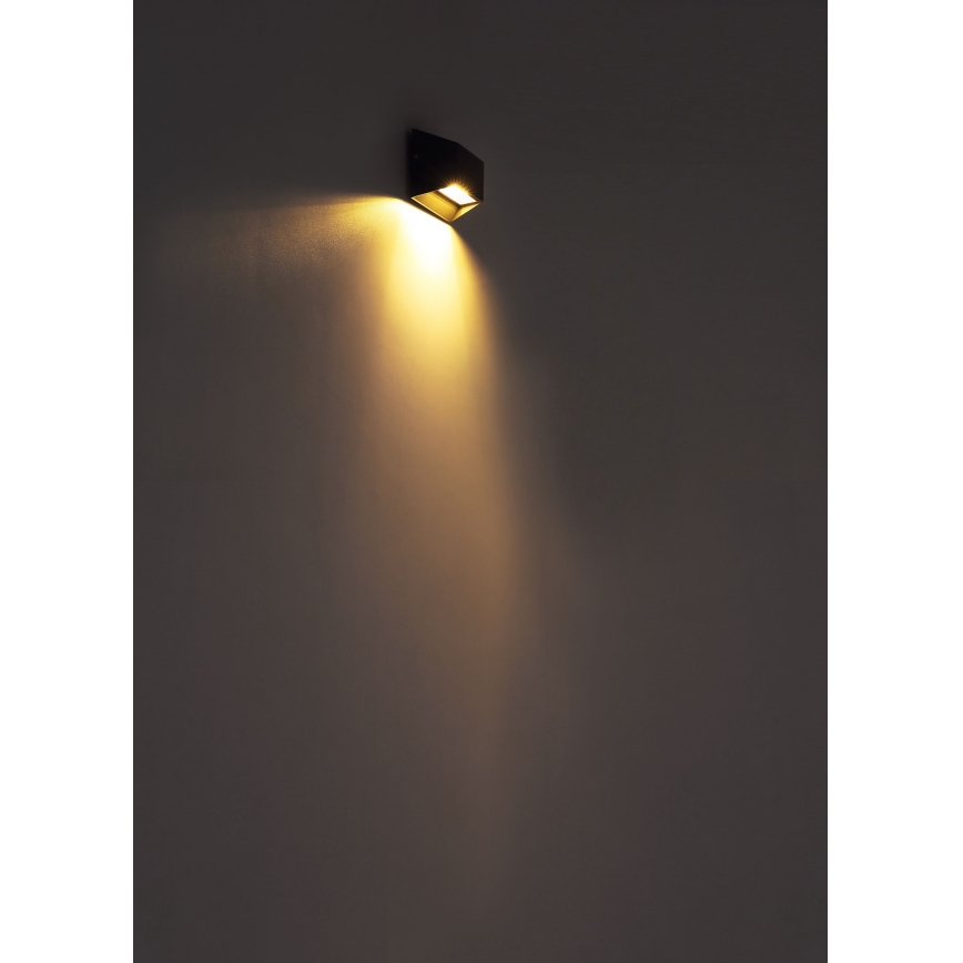 Globo - LED vägglampa för utomhusbruk LED/7W/230V IP54 antracit