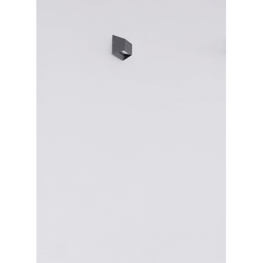 Globo - LED vägglampa för utomhusbruk LED/7W/230V IP54 antracit