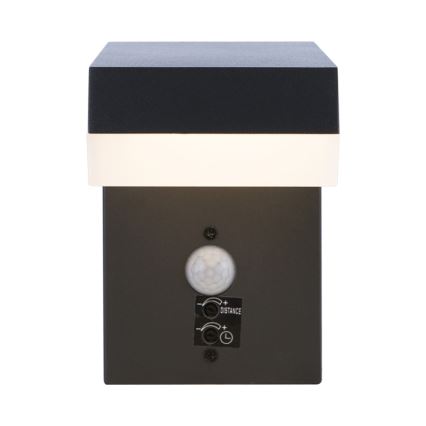 Globo 34186WS - LED Utomhusbelysning med sensor OSKARI LED/9,5W/230V IP44