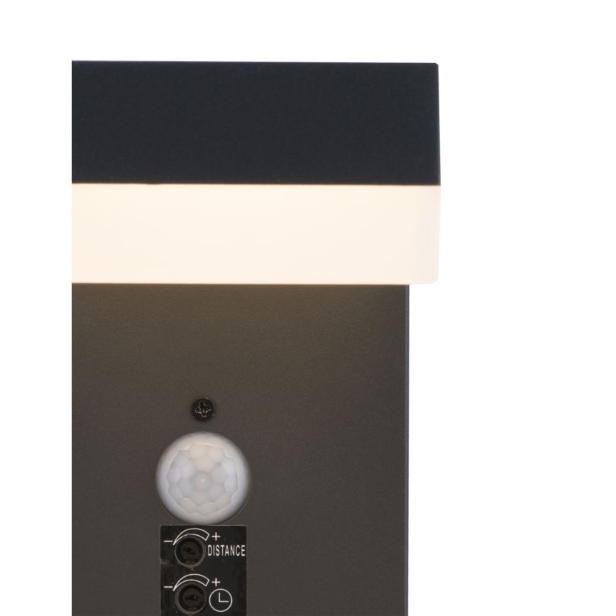 Globo 34186WS - LED Utomhusbelysning med sensor OSKARI LED/9,5W/230V IP44